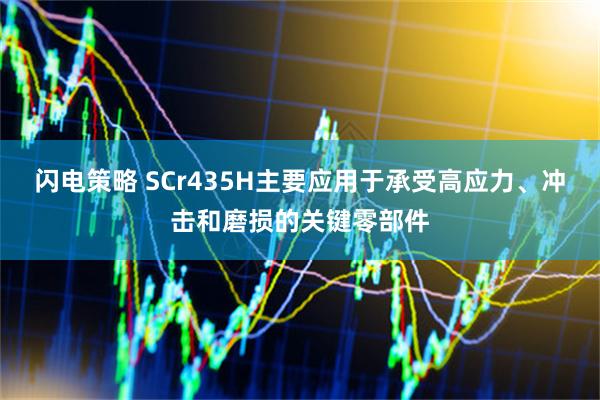闪电策略 SCr435H主要应用于承受高应力、冲击和磨损的关键零部件
